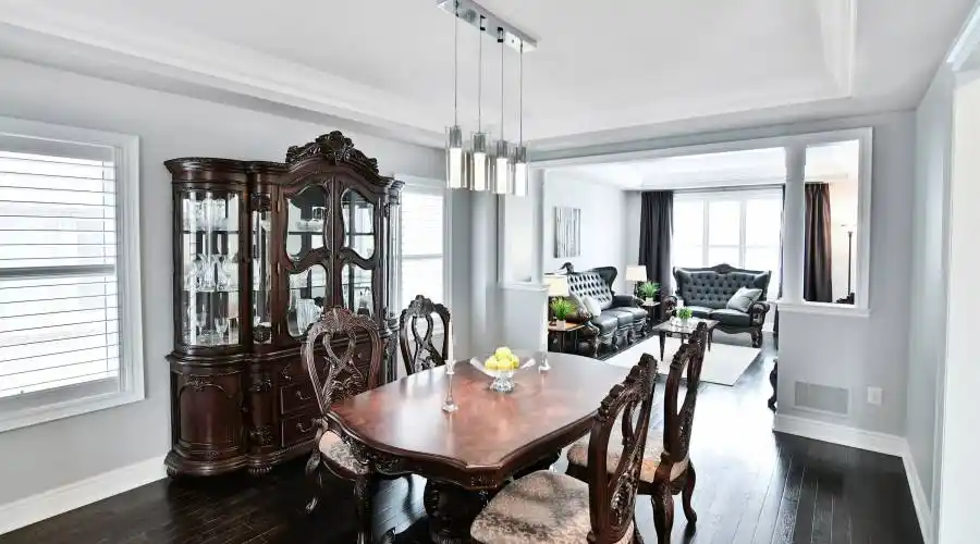 Spacious open concept Living /Dining rooms